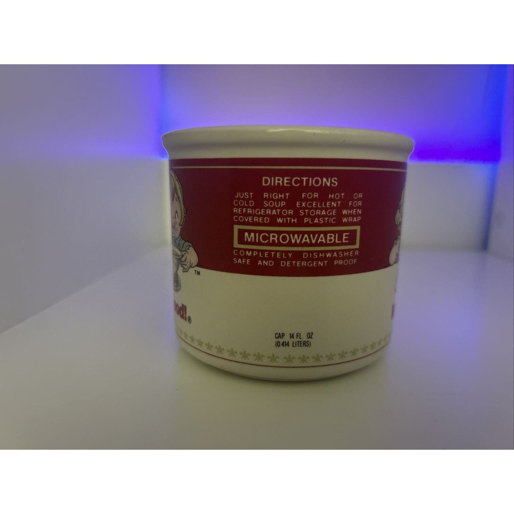 Vintage 1989 Westwood Campbells Homestyle 14 oz Soup Coffee Mug Cup Mm! Mm! Good - Picture 2 of 5